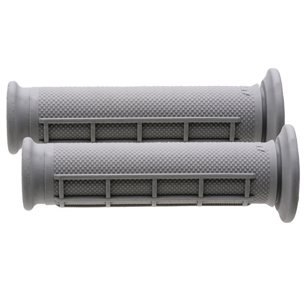 HANDLEBAR GRIP ATV DIAMOND/WAFFLE SOFT GREY